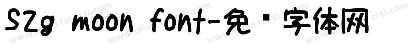 S2g moon font字体转换